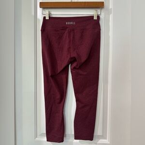 NOBULL Burgundy Leggings S